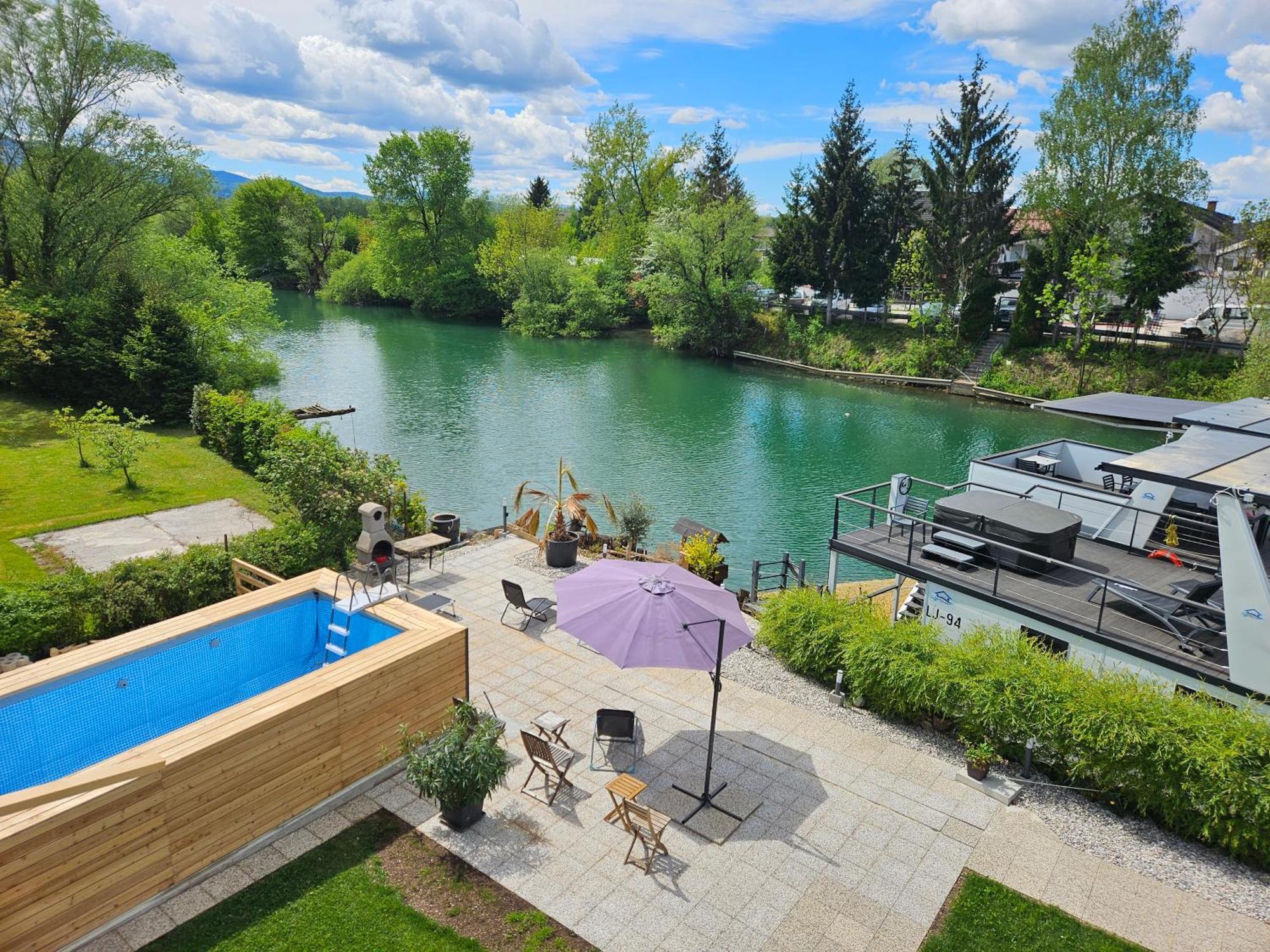 River Houses Ljubljanica Liubliana Exterior foto